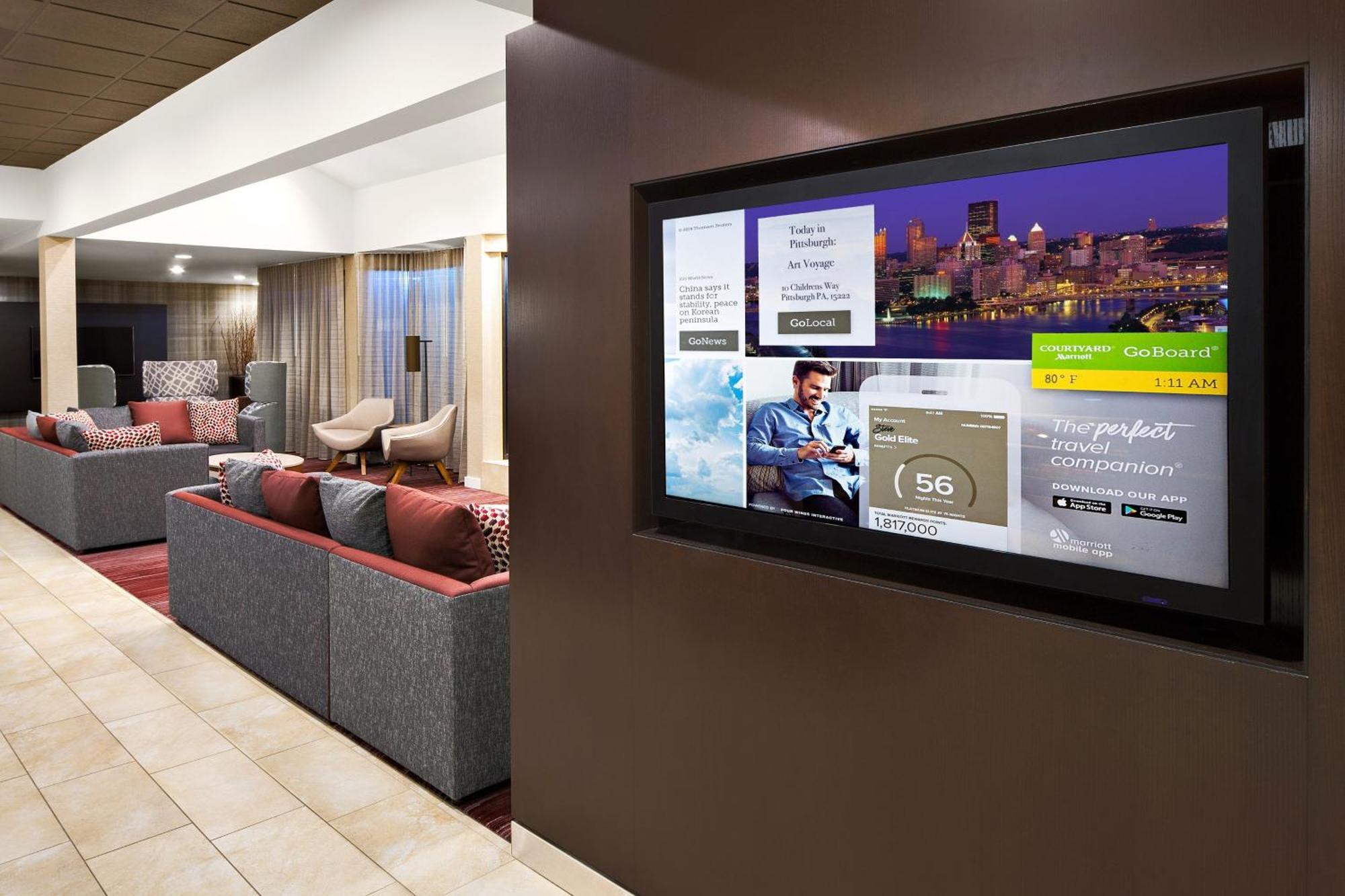 מלון Coraopolis Courtyard By Marriott Pittsburgh Airport מראה חיצוני תמונה